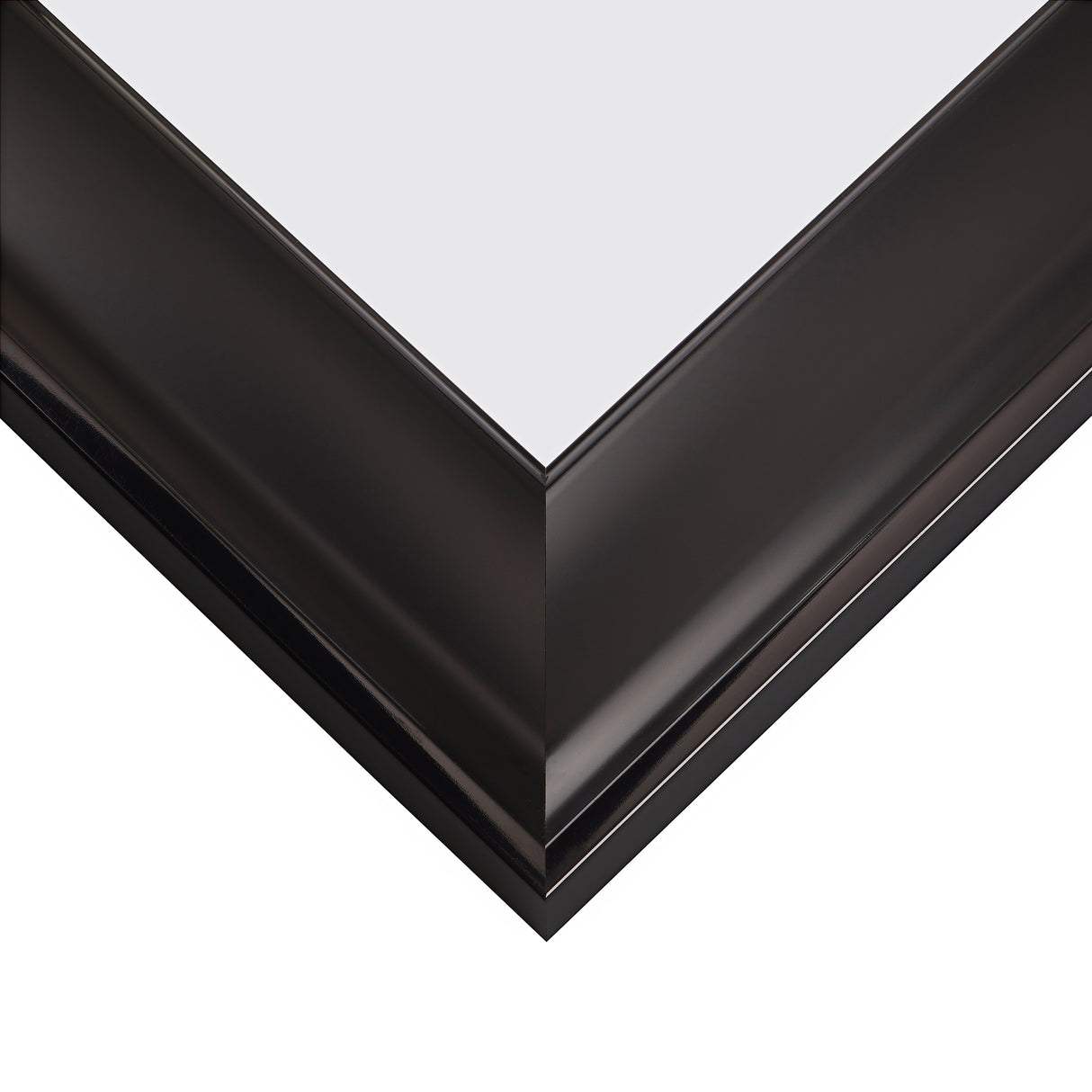 Resilience Wide 3", Matted Black Picture Frame