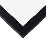 Modern Aesthetics 125 1.25", Brushed Black Matted Picture Frame