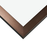 Modern Aesthetics 125 1.25", Brushed Bronze Picture Frame