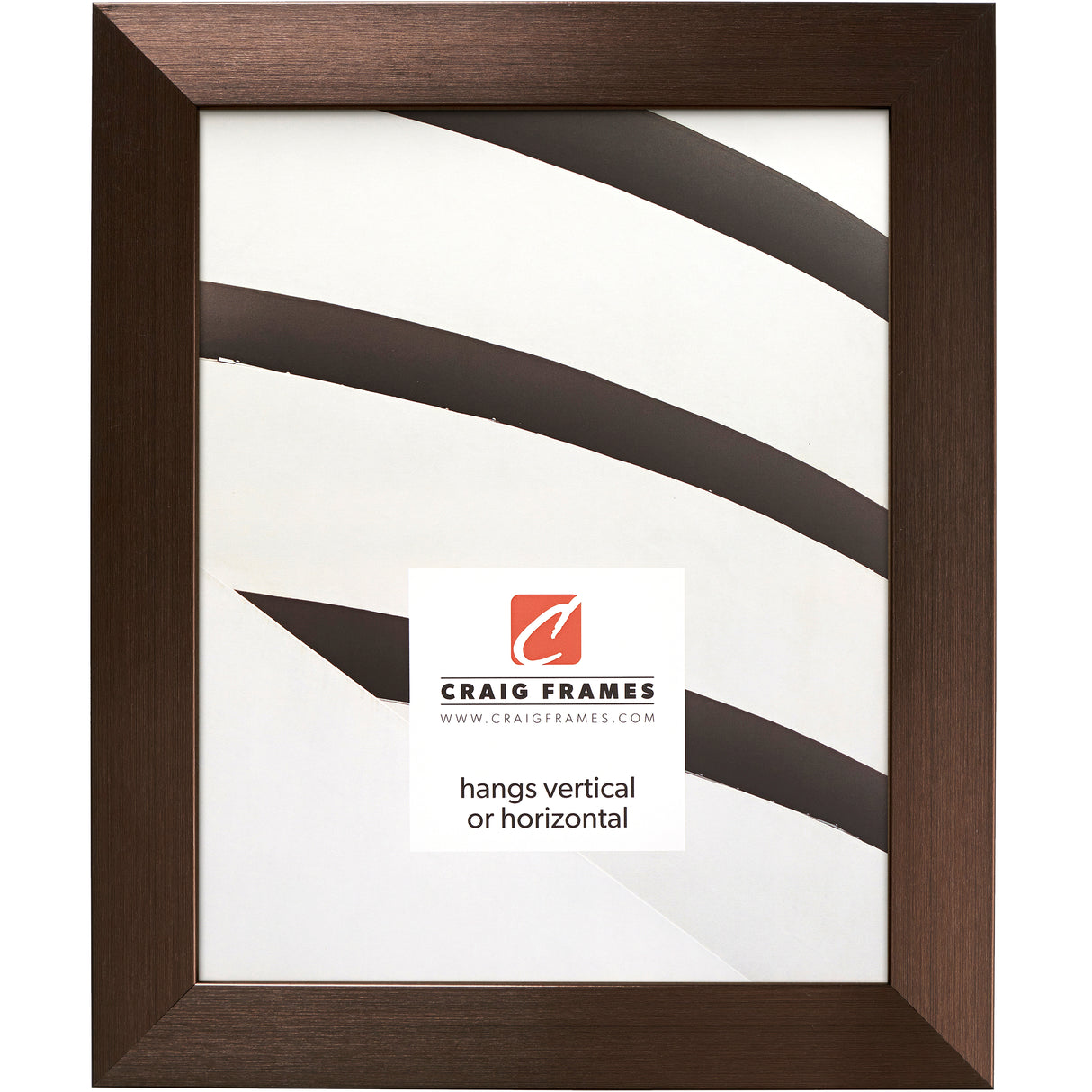 Modern Aesthetics 125 1.25", Brushed Bronze Picture Frame