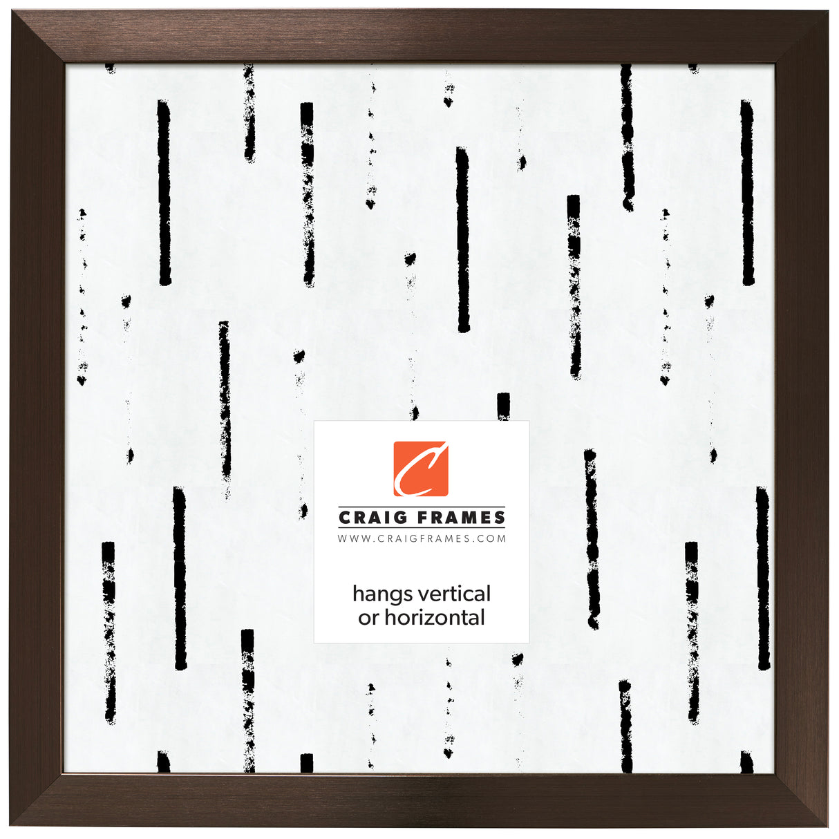 Modern Aesthetics 125 1.25", Brushed Bronze Picture Frame