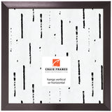Modern Aesthetics 125 1.25", Brushed Charcoal Picture Frame