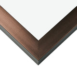 Modern Aesthetics 150 1.5", Brushed Bronze Picture Frame