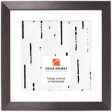 Modern Aesthetics 150 1.5", Brushed Charcoal Matted Picture Frame