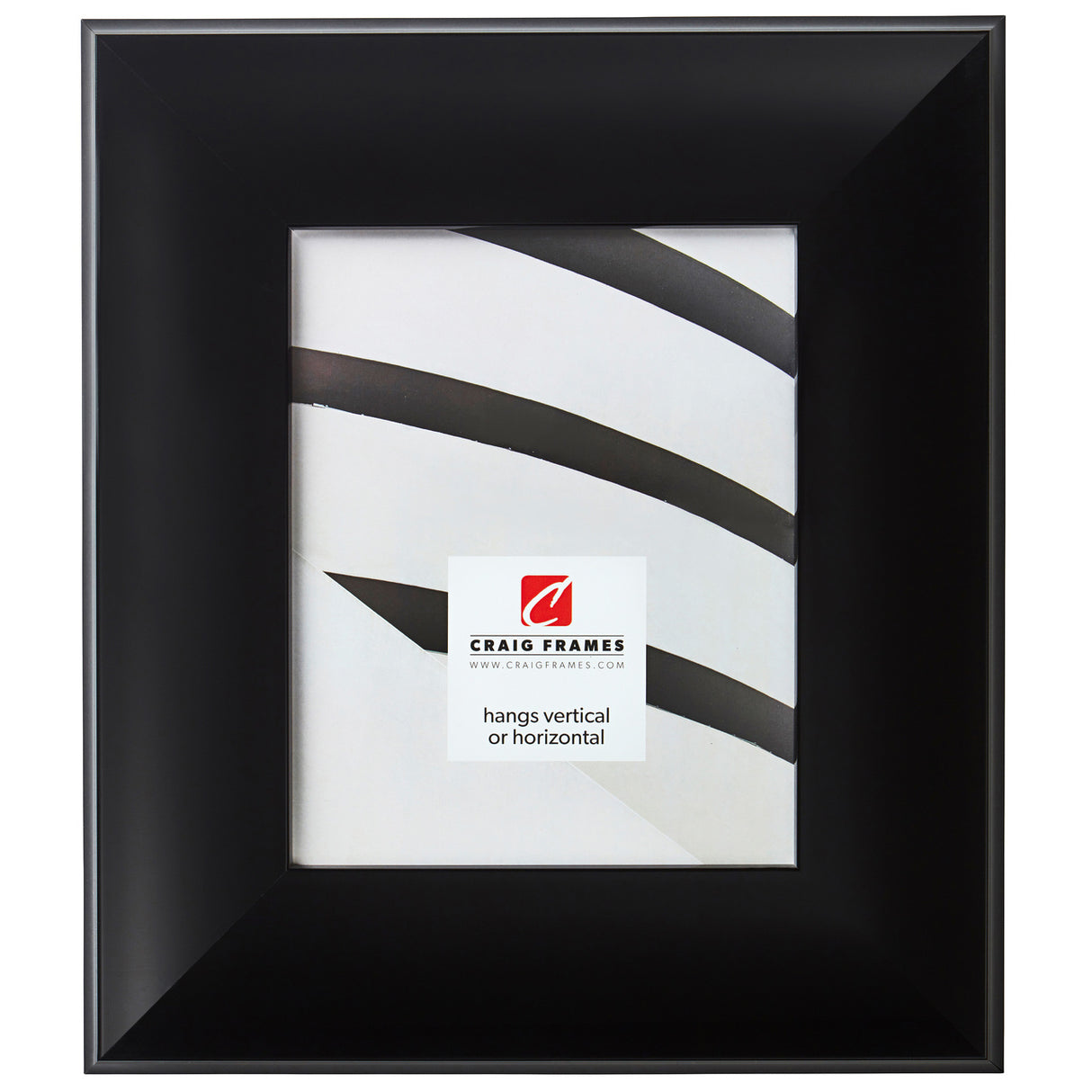 Roxy 3.25", Obsidian Black Picture Frame