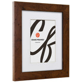 Bauhaus 125 1.25", Matted Dark Walnut Picture Frame - 4 Piece Set