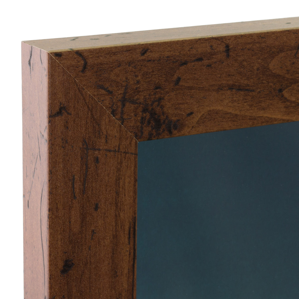 Bauhaus 125 1.25", Matted Dark Walnut Picture Frame - 4 Piece Set