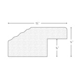 Mossehaus 1.5", Gallery Black Picture Frame