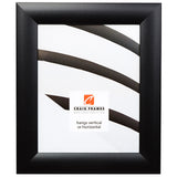 Contemporary Wide 1.625", Gallery Black Picture Frames - 4 Piece Set