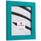 Jasper 1.5", French Teal Weathered Picture Frame