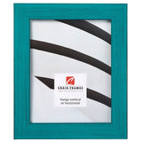 Jasper 1.5", French Teal Weathered Picture Frame