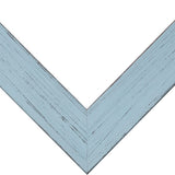 Jasper 1.5", Sky Blue Weathered Picture Frame