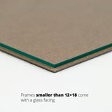Bauhaus 200 2", Dark Walnut Picture Frame