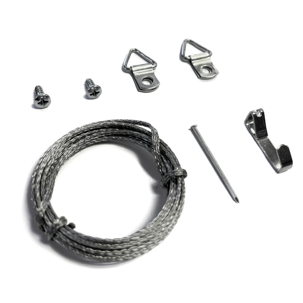 Picture Frame Hardware Kit - Brackets, Hangers, and Screws